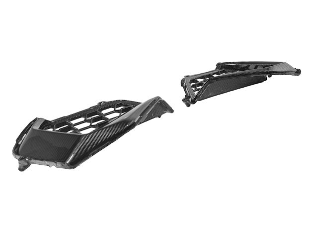 2024-Up Mustang GT S650 | CARBON FIBER Front Side Grille Insert Replacement Pair